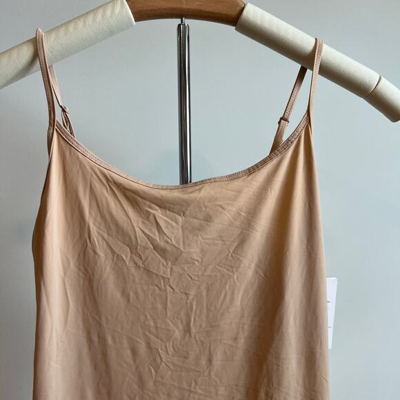 Auden Women's Pearl Tan Micro Cami with Adjustable Straps - Size Small - NWT - Picture 6 of 6